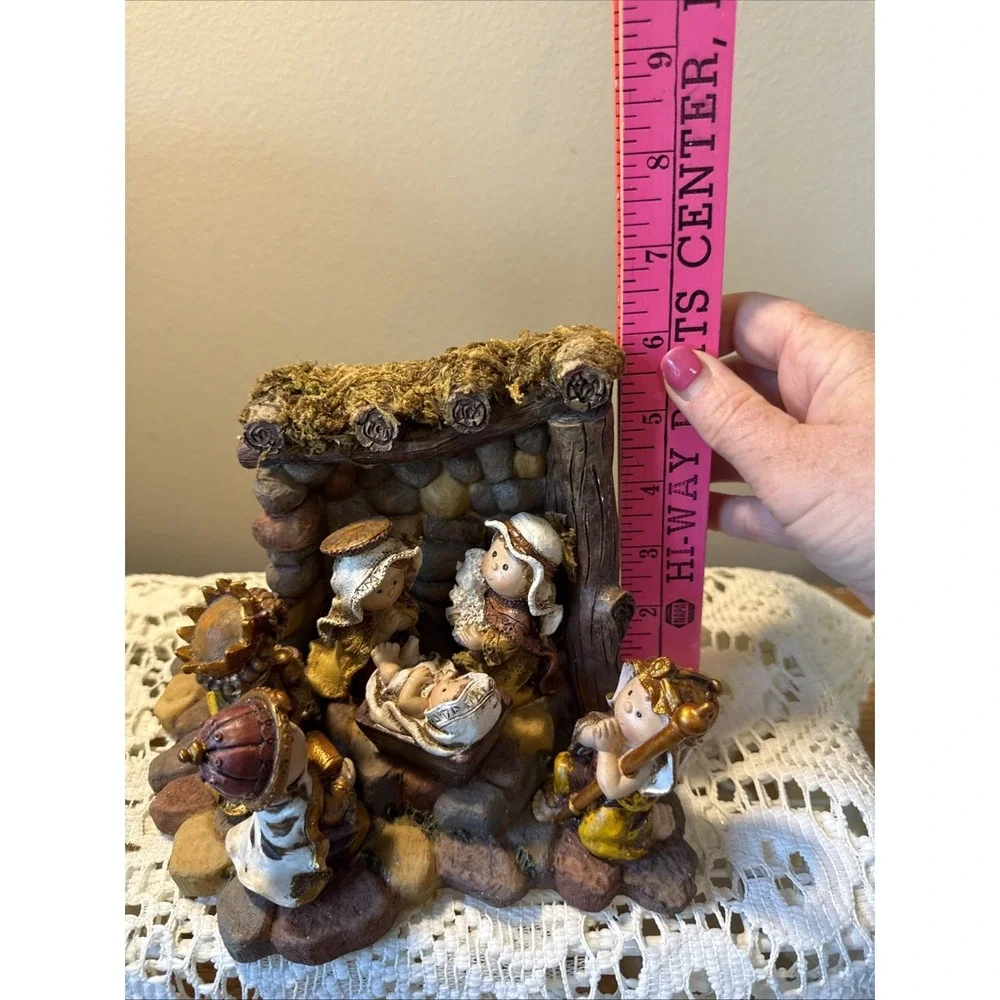 Nativity Home & Garden Party Christmas Pageant. One Large Piece‎ Boxed